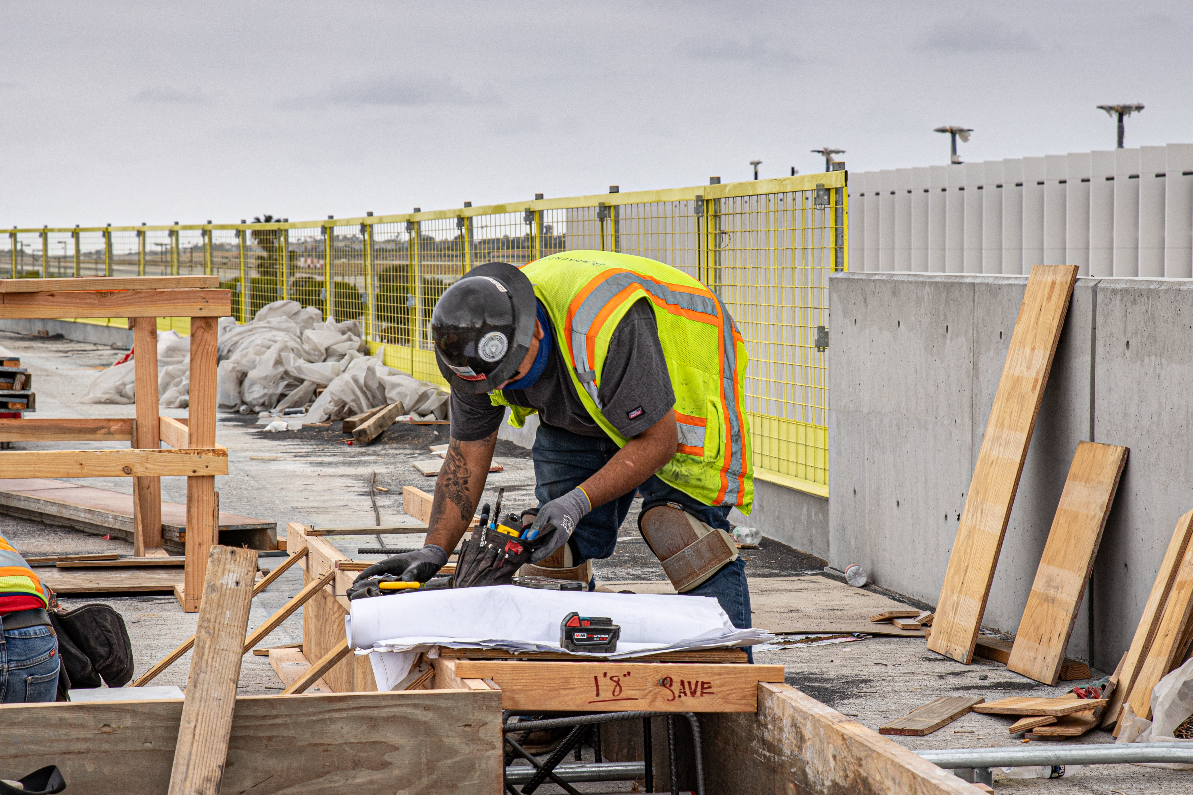 Building the Automated People Mover requires the cooperation and teamwork of a diverse craft workforce, with specialties that include electricians, carpenters, laborers, masons and more.