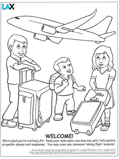 LAX Coloring Book