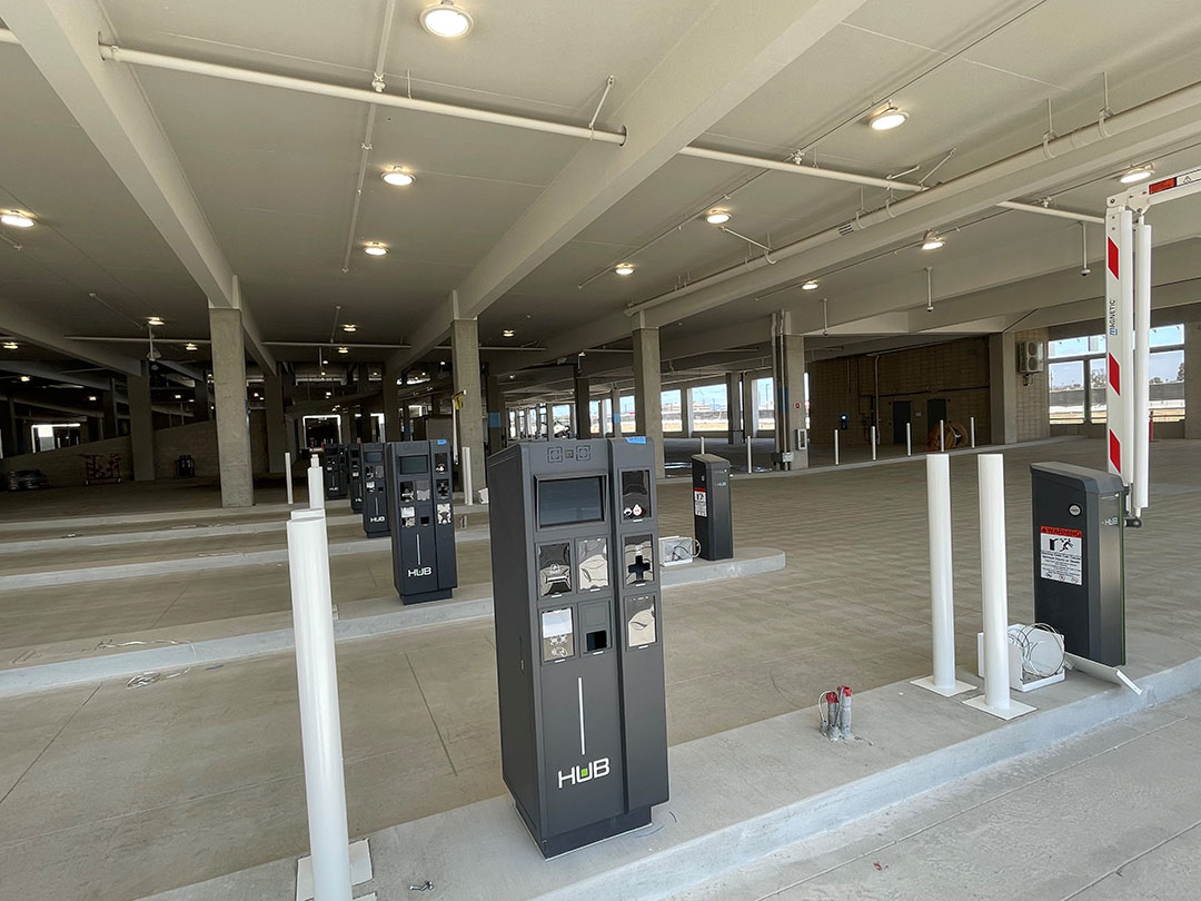 Picture - automated parking kiosks
