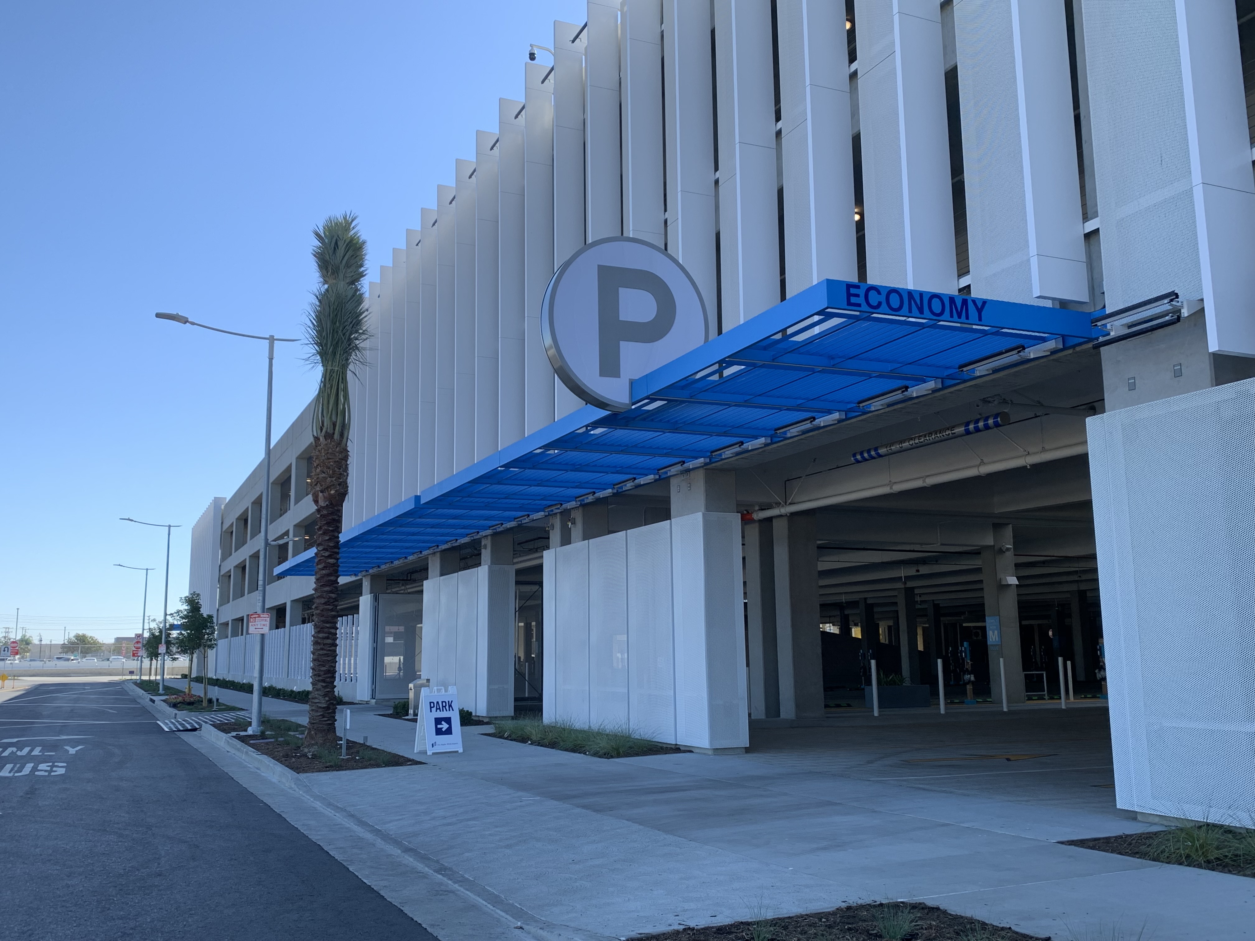 LAX Economy Parking opened to the public Oct. 19.