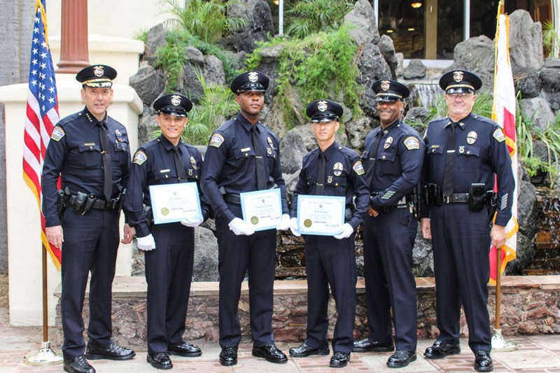Chief of Airport Police David L. Maggard Jr., Officers Joel Santana, Christopher Claddy, Scott Hoang, Captain Tyrone Stallings, Captain Gregg Staar