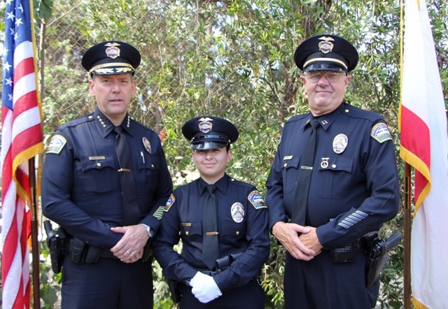 Chief of Airport Police David Maggard, Officer Kristin Fuentes, Captain Greg Staar