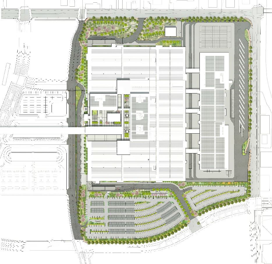 Layout of new facility.