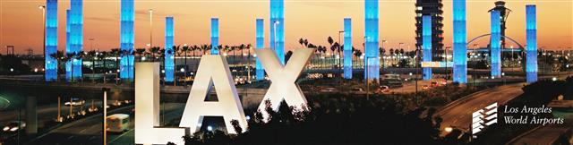 Header Graphics LAX with Pylons